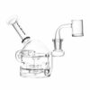Shop Pulsar Clear Ball Recycler Dab Rig - 5.25" / 14mm F in australian