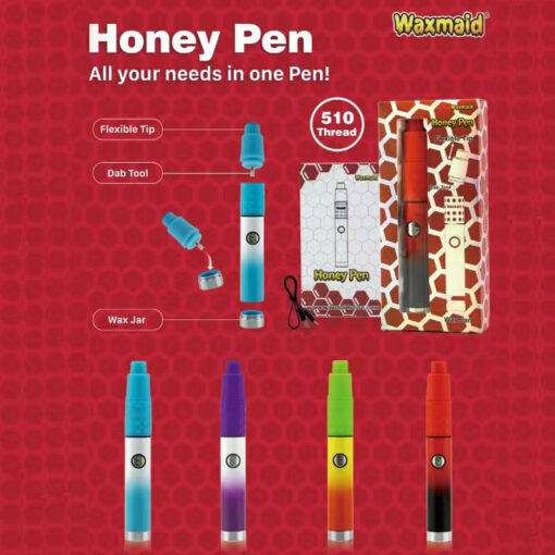 Shop Waxmaid 6” Honey Pen Electric Dab Rig Kit in australian