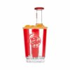 Shop Hemper Popcorn Glass Attachment for Puffco Peak & Peak Pro - 4.75 in australian