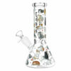 Shop Kitten Corral Beaker Glass Water Pipe - 7.75