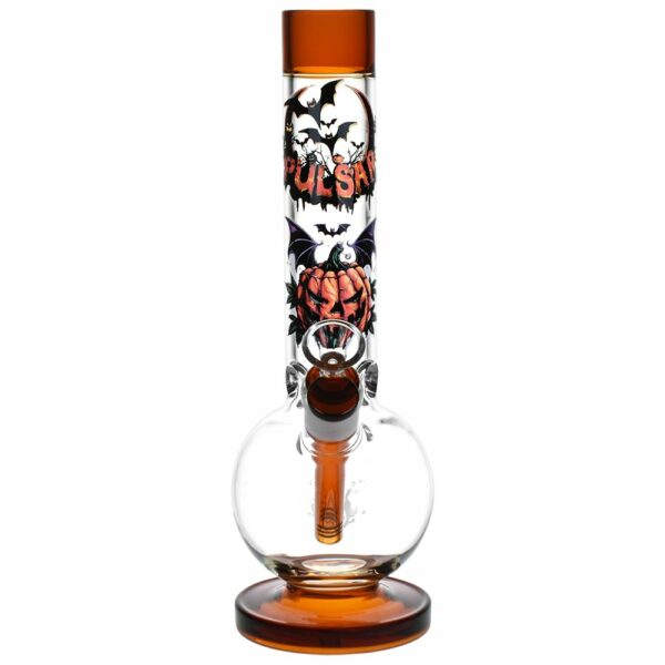 Shop Halloween Round Ball Glass Water Pipe - 11.75" / 14mm F in australian