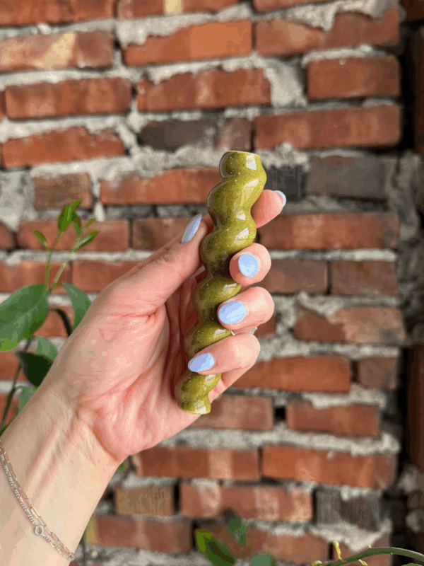 Shop Bloom Pipe in Olive in australian