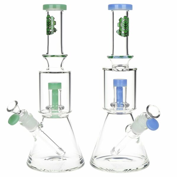 Shop 2-Step Glass Beaker Water Pipe - 11.75" / 14mm F / Colors Vary in australian