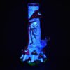 Shop Sneaky Skeleton And Watchful Fungi Glow In Dark Beaker Water Pipe-12.5