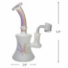 Shop Waxmaid 5.9″ Shower Head Mini Glass Dab Rig Kit in australian