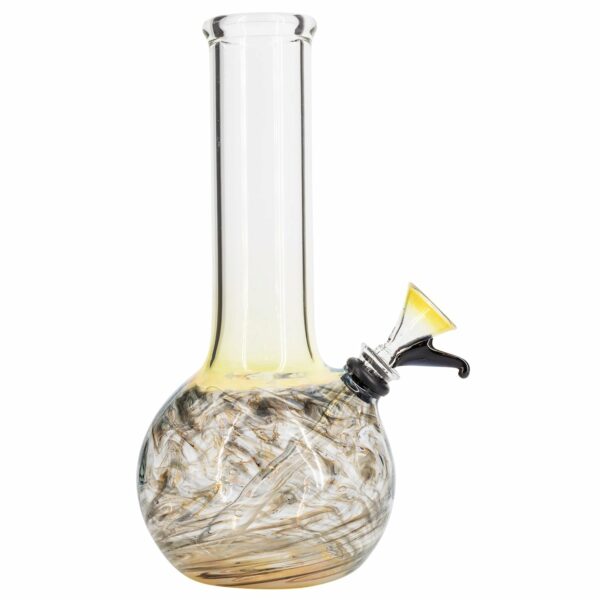 Shop Raked Tiger Stripe Accented Beaker Bong 8" in australian