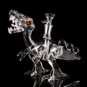 Shop The "Tyrant Lizard" Spotted Tail Unique Dinosaur Bong in australian