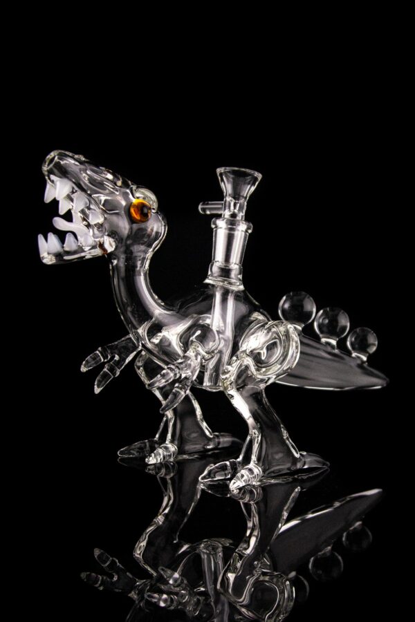 Shop The "Tyrant Lizard" Spotted Tail Unique Dinosaur Bong in australian