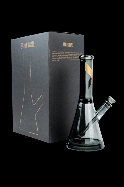 Shop Marley Natural Smoked Glass Water Pipe in australian
