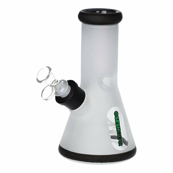 Shop SeshGear Glass Beaker Water Pipe Smokers' Kit | 8" | 14mm F in australian