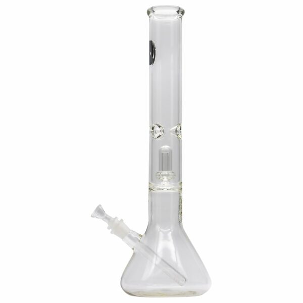 Shop Thick Glass Beaker Showerhead Perc Bong in australian