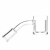 Shop Shooters - 30mm Flat Top Quartz Banger & Slitted Insert - 10mm Female 45º in australian