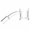 Shop Shooters - 30mm Flat Top Quartz Banger & Slitted Insert - 14mm Male 45º in australian