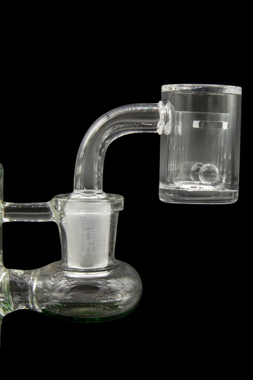 Shop Glasshouse Flat Top Quartz Banger - Fire Set in australian