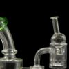 Shop Glasshouse Flat Top Quartz Banger - Fire Set in australian