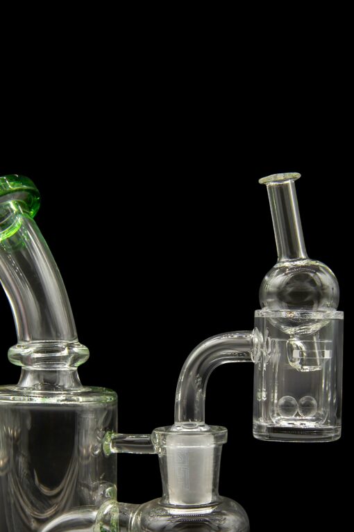 Shop Glasshouse Flat Top Quartz Banger - Fire Set in australian