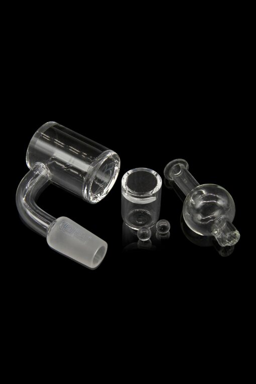 Shop Glasshouse Flat Top Quartz Banger - Fire Set in australian