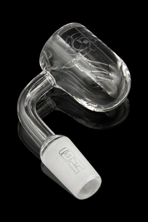 Shop Glasshouse Concave Flat Top Full Quartz Banger - Ice Set in australian
