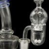 Shop Glasshouse Concave Flat Top Full Quartz Banger - Ice Set in australian