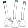 Shop Classic Bent Neck Beaker Glass Water Pipe | 14mm F | Colors Vary in australian