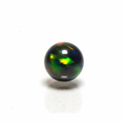Shop Ruby Pearl Co - 5mm - Black Rainbow Opal Pearl - Single in australian