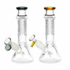 Shop Mini Beaker Water Pipe 14mm - 7.5"/14mm F/Clrs Vry in australian
