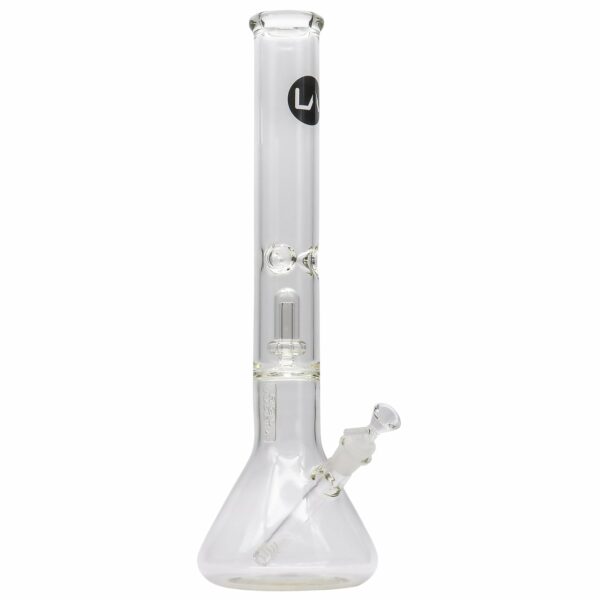 Shop Thick Glass Beaker Showerhead Perc Bong in australian