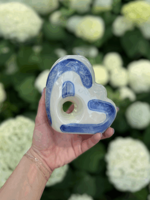 Shop Blue Lines Vase in australian