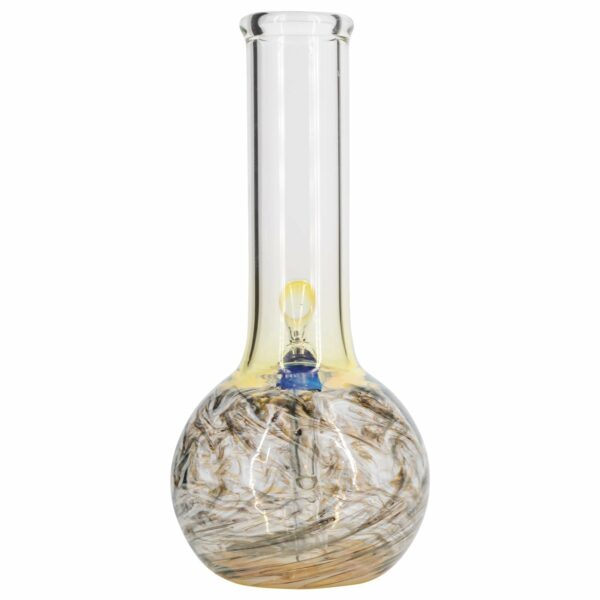 Shop Raked Tiger Stripe Accented Beaker Bong 8" in australian
