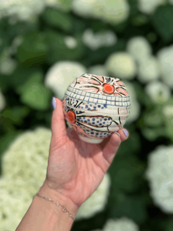 Shop Floral Orb Ashtray in australian
