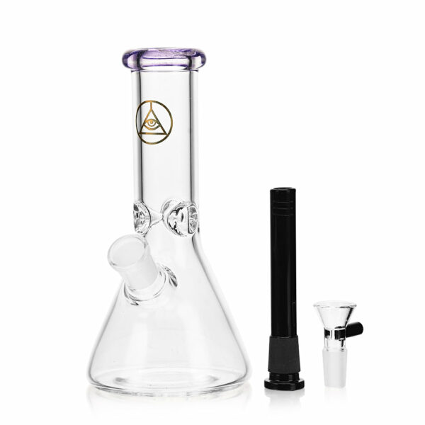 Shop Daily Driver 8" Beaker w/ American Color Accents - Purple in australian