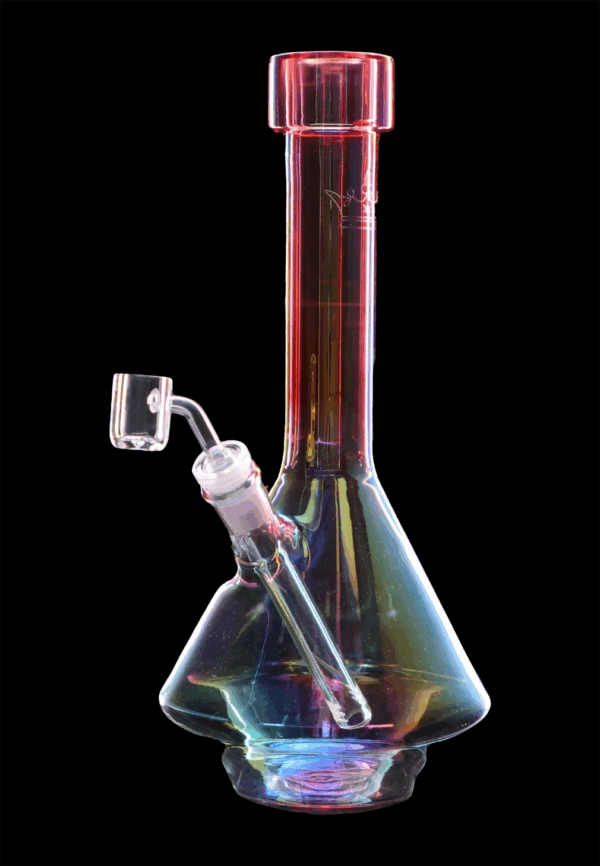 Shop Queen of Bud Rose Quartz Dual Use Water Pipe - 12 in. in australian