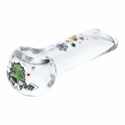 Shop 4" White Widow Hand Pipe - Clear in australian