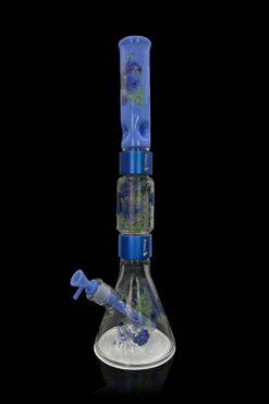 Shop Prism Halo Moonlight Rose Double Stack Modular Bong in australian