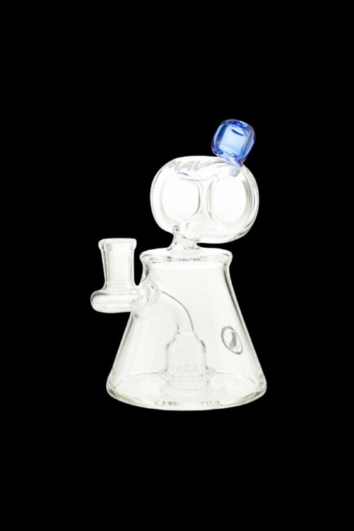 Shop MAV Glass Barrel Top Pyramid UFO Water Pipe in australian