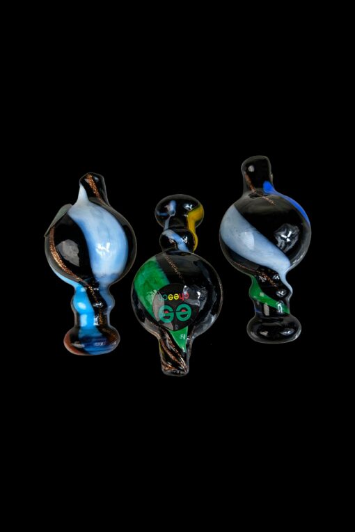 Shop Cheech Glass Bubble Dicro Line Carb Cap in australian