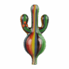 Shop Psychedelic Cactus UV Glow Bubble Carb Cap in australian