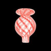 Shop Candy Swirl Worked Glass Bubble Carb Cap in australian