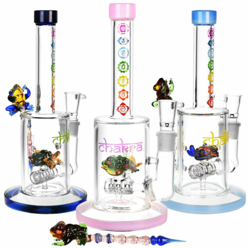 Shop Chakra Frog Water Pipe with Stir Tool in australian