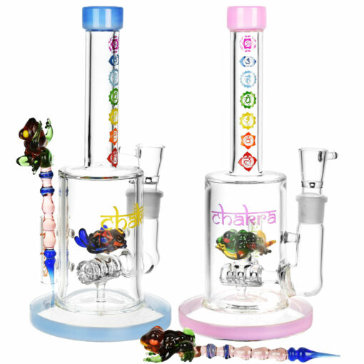 Shop Chakra Frog Water Pipe with Stir Tool in australian