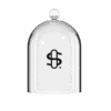 Shop Replacement Small Glass Beverage Dome in australian