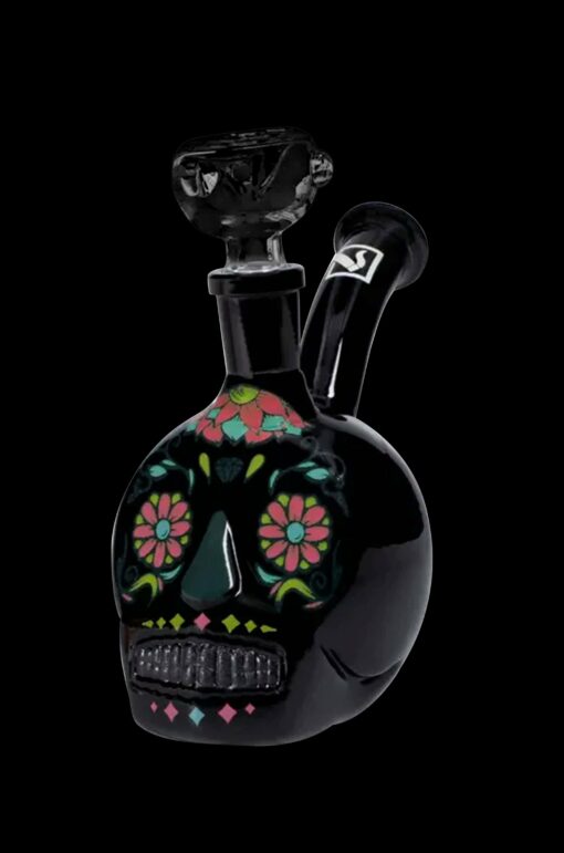 Shop Daily High Club Black Skull Bong in australian