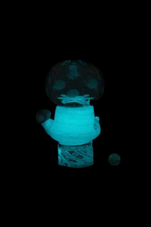 Shop Empire Glassworks Siriusly Shrooms Spinner Cap in australian