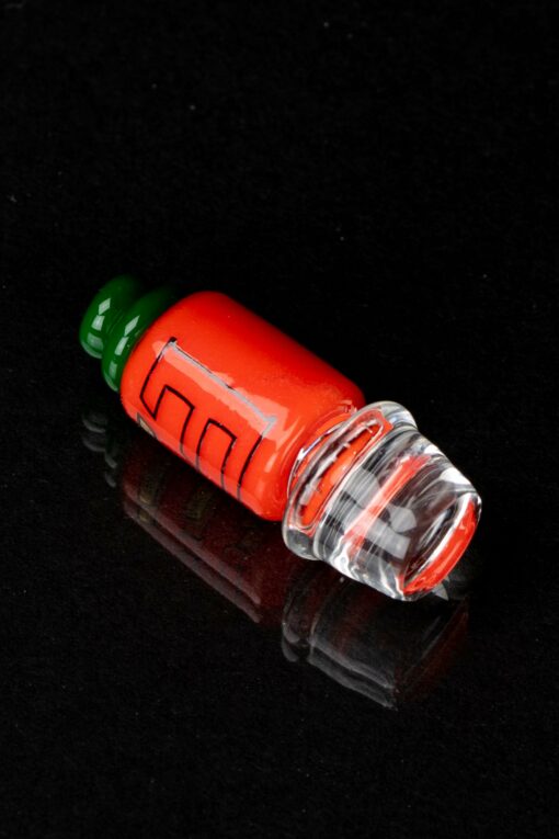 Shop Empire Glassworks Sriracha Bottle Puffco Peak Pro Carb Cap in australian