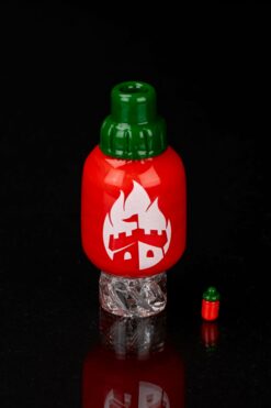 Shop Empire Glassworks Sriracha Spinner Carb Cap in australian