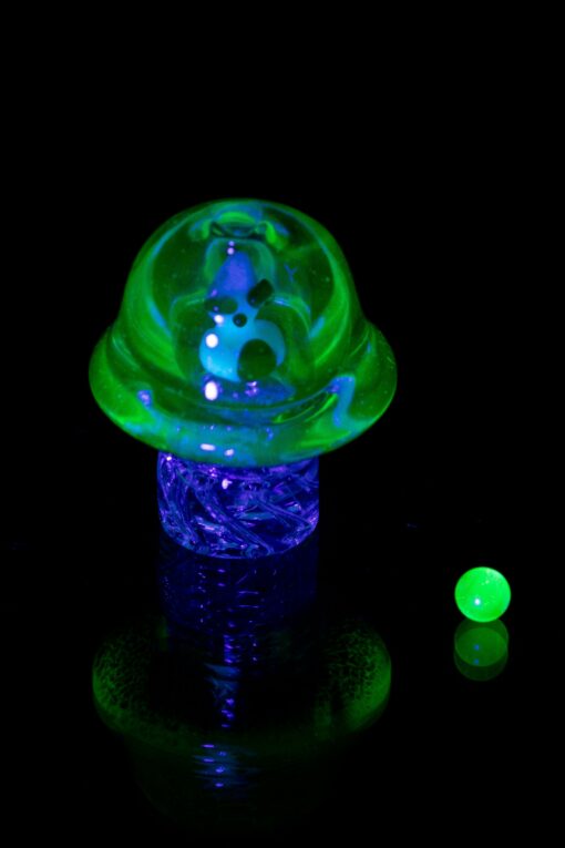 Shop Empire Glassworks UV Illuminati Martian Spinner Cap in australian