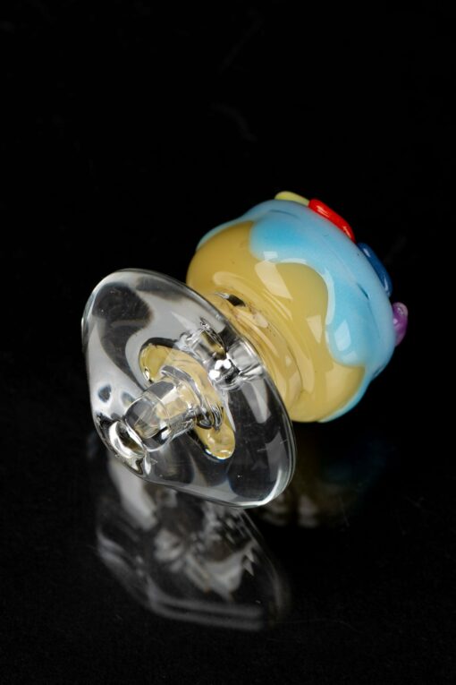 Shop Empire Glassworks Blue Donut Puffco Peak Carb Cap in australian