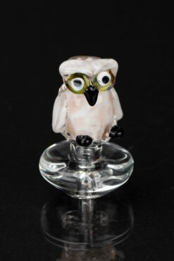 Shop Empire Glassworks Owl Puffco Peak Carb Cap in australian