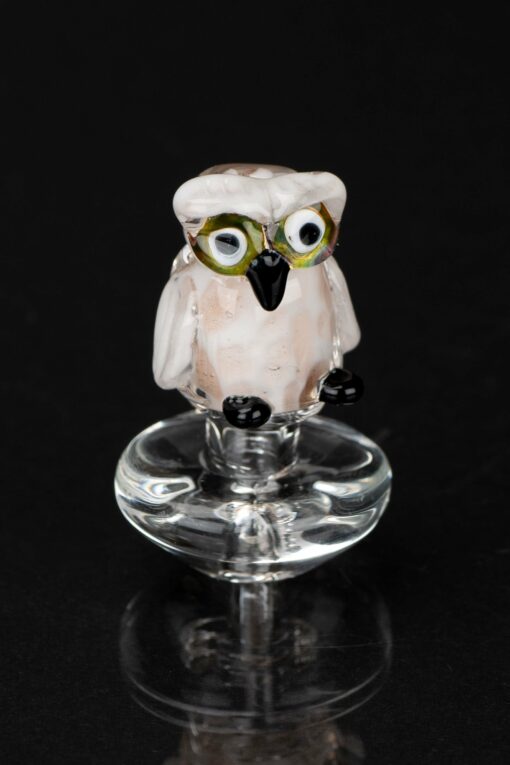 Shop Empire Glassworks Owl Puffco Peak Carb Cap in australian