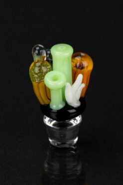 Shop Empire Glassworks Coral Reef Puffco Peak Pro Carb Cap in australian